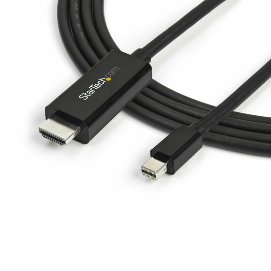 Adapter Mini DisplayPort naar HDMI Startech MDP2HDMM3MB          3 m Zwart 1