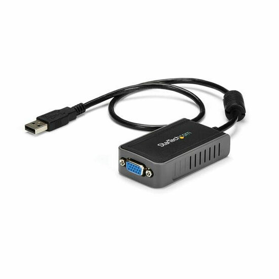 Adapter USB naar VGA Startech USB2VGAE2            Zwart 1