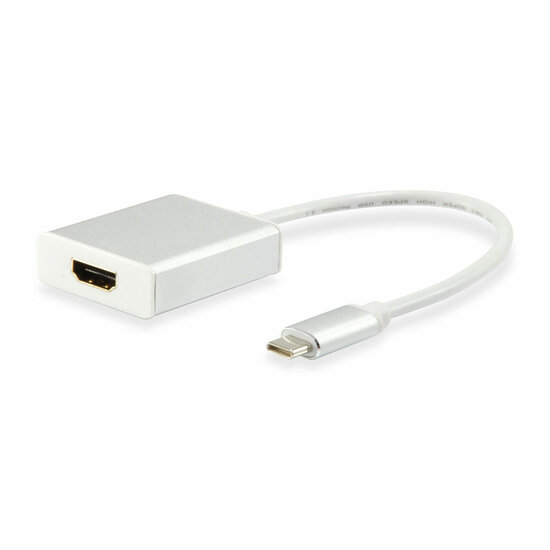 Adapter USB-C naar HDMI Equip 133452 Wit 4K Ultra HD 2