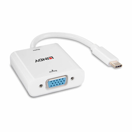 Adapter USB-C naar VGA LINDY 43355 2