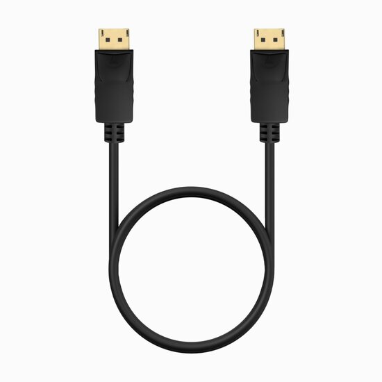 DisplayPort kabel Aisens A124-0737 Zwart 50 cm 1