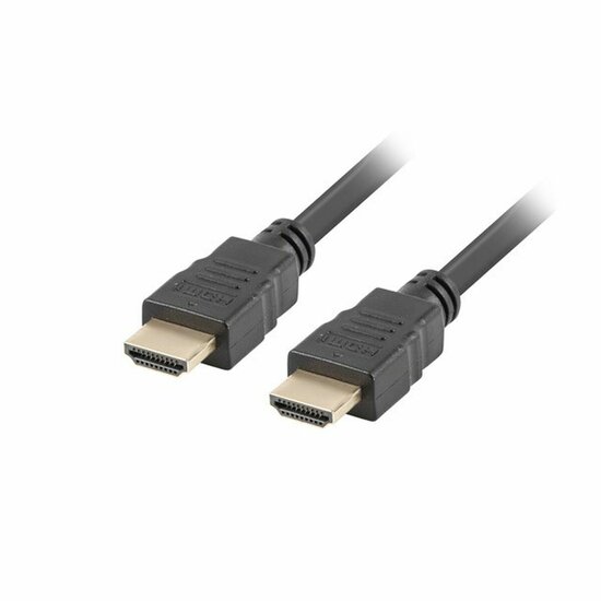 HDMI-Kabel Lanberg CA-HDMI-11CC-0010-BK Zwart 1 m 4K Ultra HD Mannelijk/Mannelijk 1