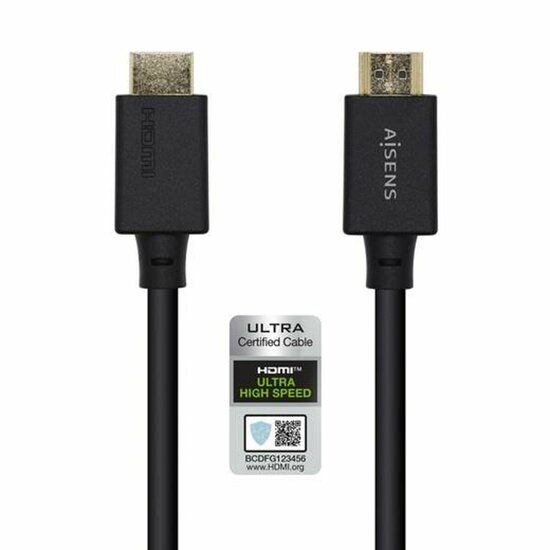 HDMI-Kabel Aisens A150-0420 Zwart 50 cm 1