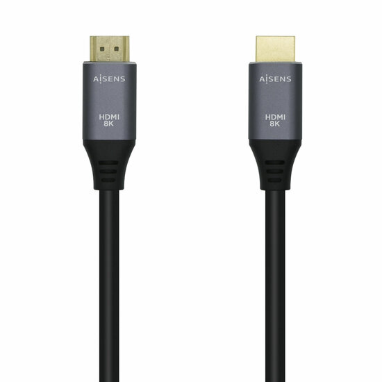 HDMI-Kabel Aisens A150-0425 Zwart Zwart/Gris 50 cm 1