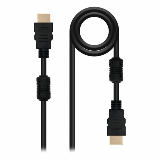 HDMI-Kabel NANOCABLE 10.15.1802 (1,8M) Zwart 1