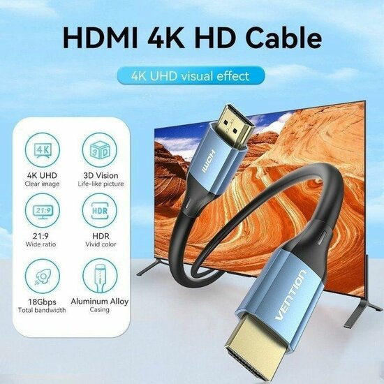 HDMI-Kabel Vention ALHSI 3 m 3