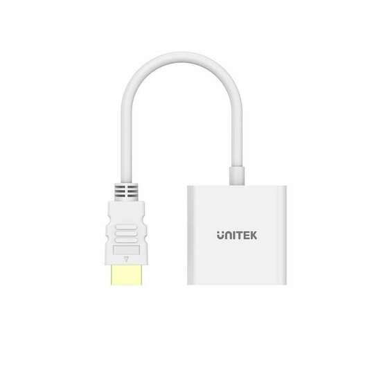 Adapter HDMI naar VGA Unitek Y-6333C01 Wit 2