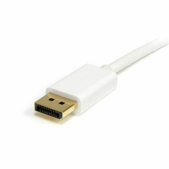 Mini DisplayPort naar DisplayPort Kabel Startech MDP2DPMM2MW          (2 m) Wit 4K Ultra HD 3