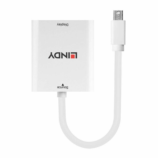 Adapter Mini DisplayPort naar HDMI LINDY 41069 Wit 2