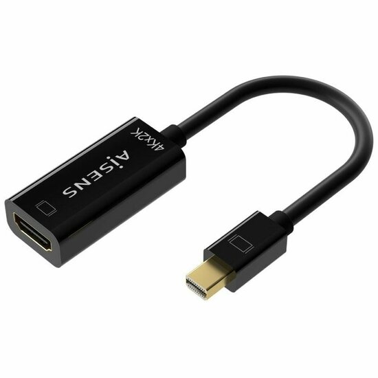 Adapter Mini DisplayPort naar HDMI Aisens A125-0643 Zwart 15 cm 2