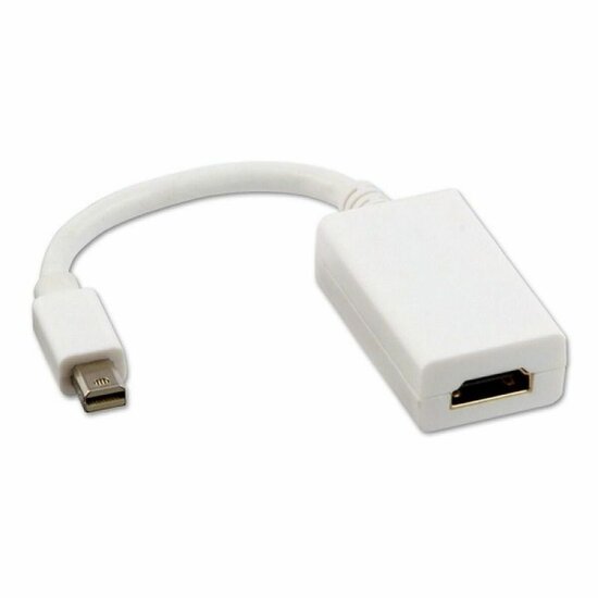 Adapter Mini DisplayPort naar HDMI NANOCABLE 10.16.0102-W Wit 1