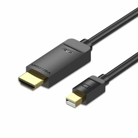 Adapter Mini DisplayPort naar HDMI Vention HAHBH Zwart 2 m 1