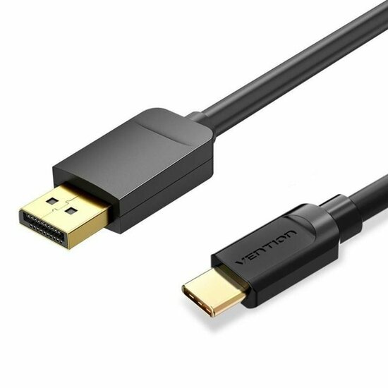 Adapter USB-C naar DisplayPort Vention CGYBF Zwart 1 m 1