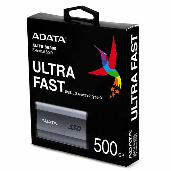 Externe Harde Schijf Adata SE880 2,5&quot; 500 GB SSD 6