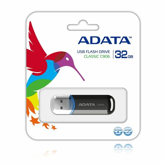 USB stick Adata C906 Zwart 32 GB 2