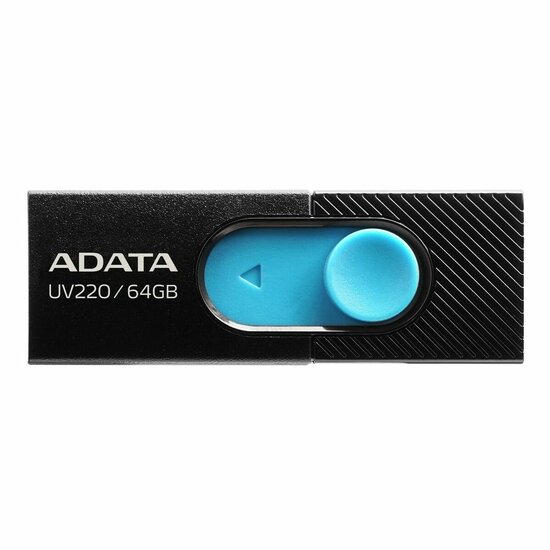 USB stick Adata UV220 Zwart/Blauw 64 GB 1