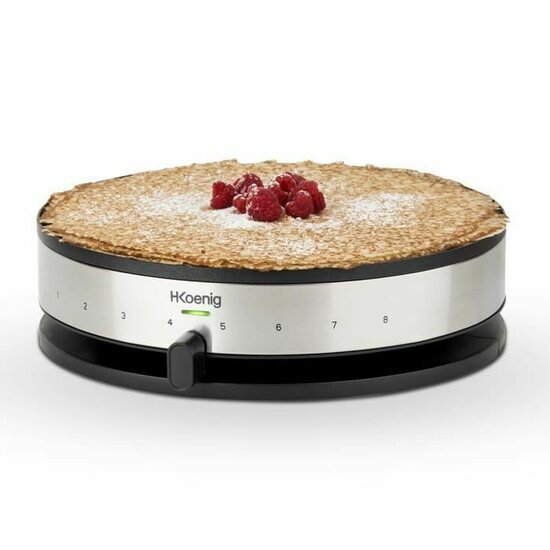 Pannenkoekenmaker H.Koenig KREP29 1300 W Zwart Multicolour 2