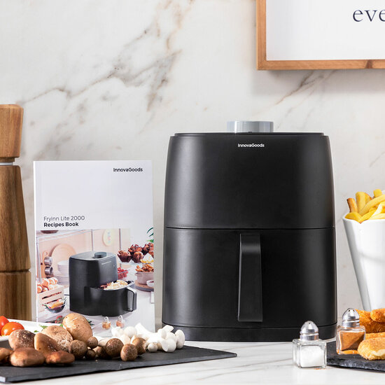 Airfryer InnovaGoods Fryinn Lite 2000 Zwart 1200 W 2 L 6