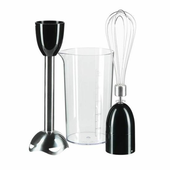 Multifunctionele Staafmixer met Accessoires Continental Edison CEHB01 Zwart 400 W 3