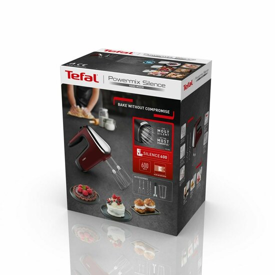 Multifunctionele Staafmixer met Accessoires Tefal HT652538 Rood 600 W 6