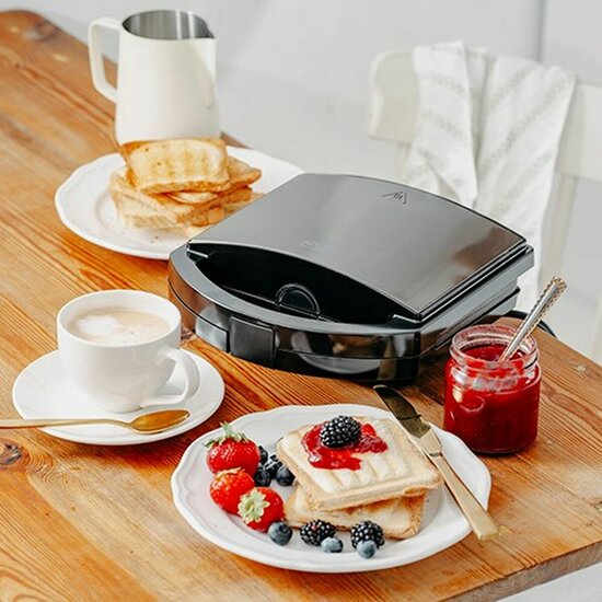 Tosti-ijzer Adler AD 3069 Zwart 8