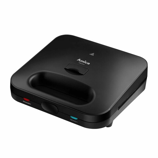 Tosti-ijzer Amica SMK 4011 Zwart 750 W 1