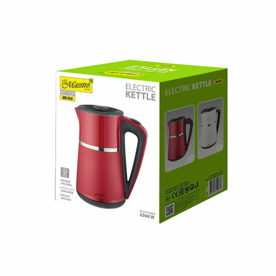 Waterkoker Feel Maestro MR030 Rood Roestvrij staal 2200 W 1,7 L 2