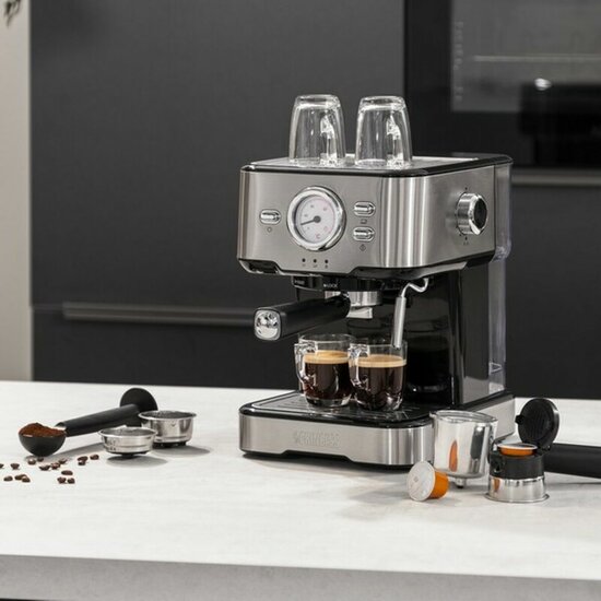 Expresso Koffiemachine Princess 01.249412.01.001 1,5 L 1100W Staal 1,5 L 4