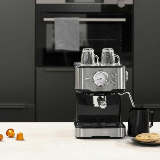 Expresso Koffiemachine Princess 01.249412.01.001 1,5 L 1100W Staal 1,5 L 6