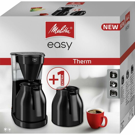 Drip Koffiemachine Melitta Easy Therm II Zwart 1050 W 1 L 2