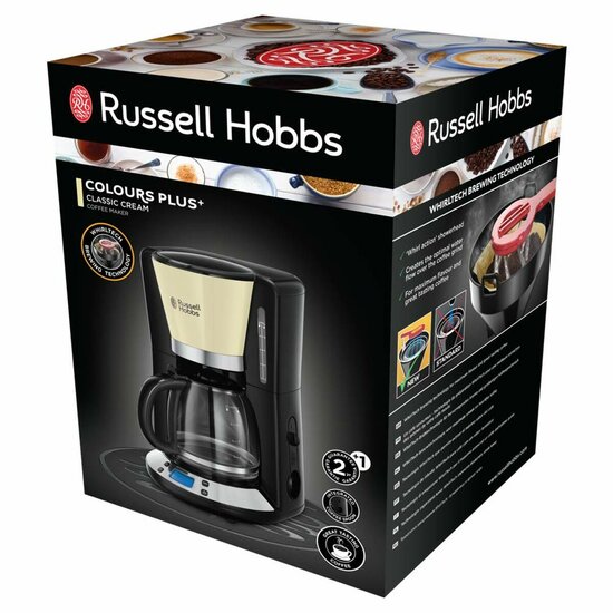 Drip Koffiemachine Russell Hobbs 24033-56 1100 W 15 Koppar Cr&egrave;me 2