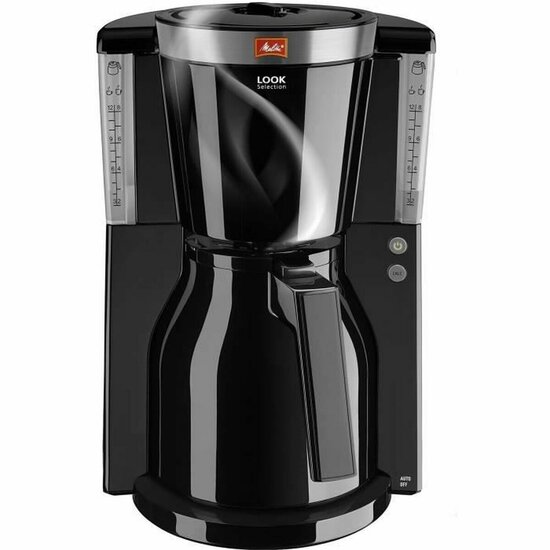 Drip Koffiemachine Melitta LOOK IV THERM SELECTION 1011-12 Zwart Staal 1000 W 1,2 L 1