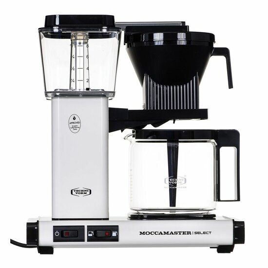 Drip Koffiemachine Moccamaster KBG SELECT Wit Zwart 1520 W 1,25 L 1