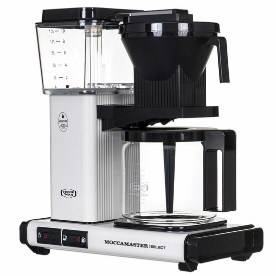 Drip Koffiemachine Moccamaster KBG SELECT Wit Zwart 1520 W 1,25 L 2