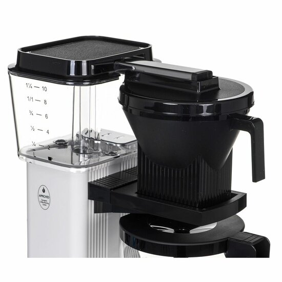 Drip Koffiemachine Moccamaster KBG SELECT Wit Zwart 1520 W 1,25 L 5