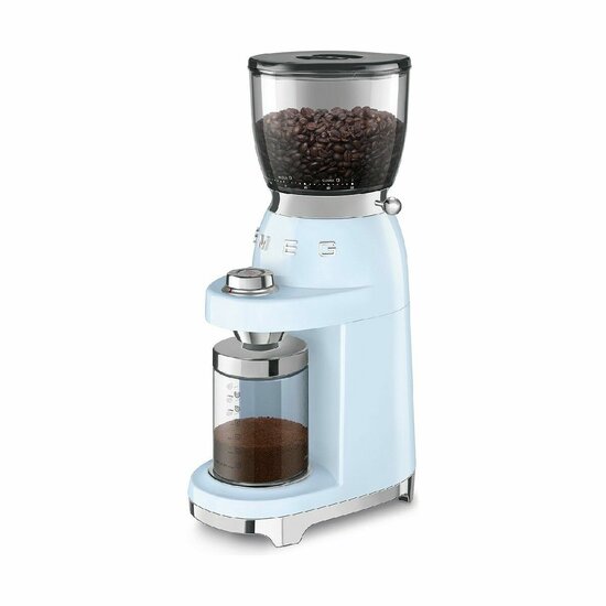 Elektrische koffiemolen Smeg CGF01PBEU 150 W Blauw 6