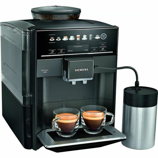 Volautomaat koffiezetapparaat Siemens AG TE653M19RW Zwart 1500 W 15 bar 300 g 1,7 L 1