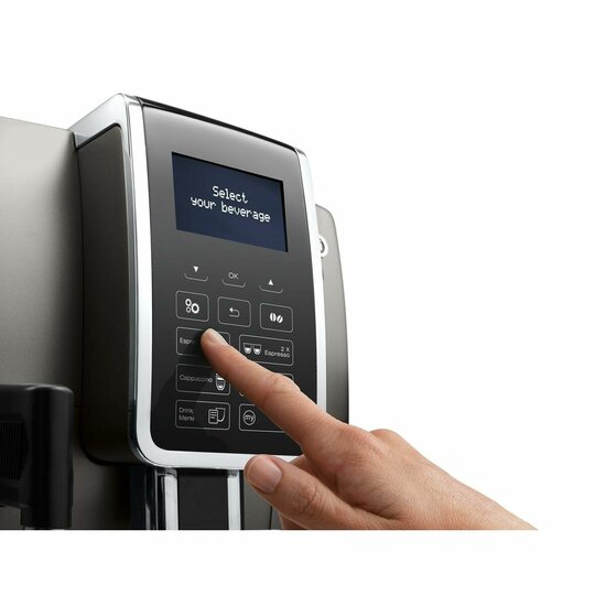 Volautomaat koffiezetapparaat DeLonghi ECAM 359.57.TB Zwart Zilverkleurig 1450 W 15 bar 4