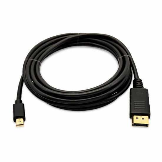 Mini DisplayPort naar DisplayPort Kabel V7 V7MDP2DP-03M-BLK-1E  Zwart 1