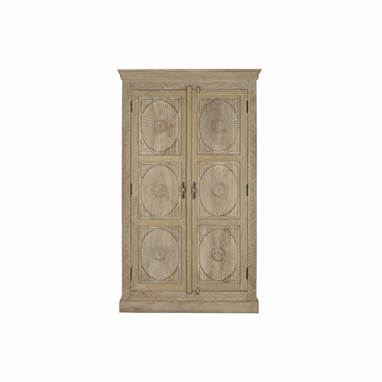 Kast Home ESPRIT Natuurlijk Mangohout 125 x 43 x 214 cm 8