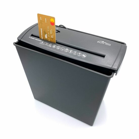 Papierversnipperaar Media Tech Shredder MT215 V2.0 Zwart 8 L 6