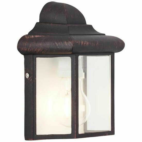 Wandlamp Brilliant Newport Buitenkant Geoxideerd zwart E27 60 W 2