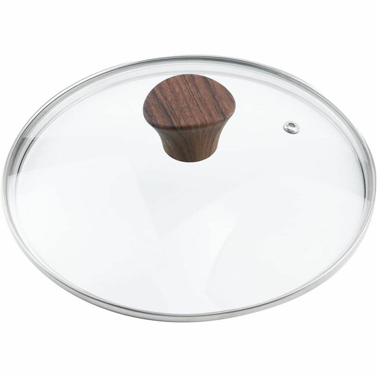 Deksel Braadpan Promis 10/30 Transparant Glas &Oslash; 30 cm 1