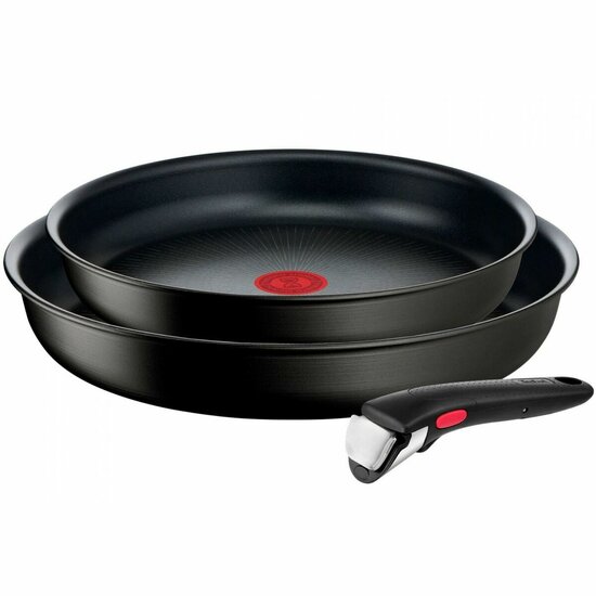 Pannenset Tefal INGENIO UNLIMITED &Oslash; 22 cm &Oslash; 26 cm Zwart 1