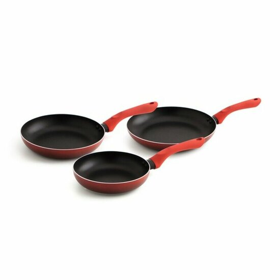 Pannenset Quid Tokio Rood Metaal (3 pcs) 2