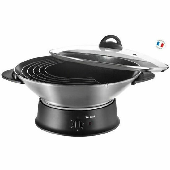 Wokpan Tefal WO3000 Zwart Aluminium 1200 W 1