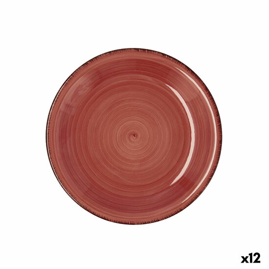 Dessertbord Quid Coral Vita Rood Keramisch 19 cm (12 Stuks) 1