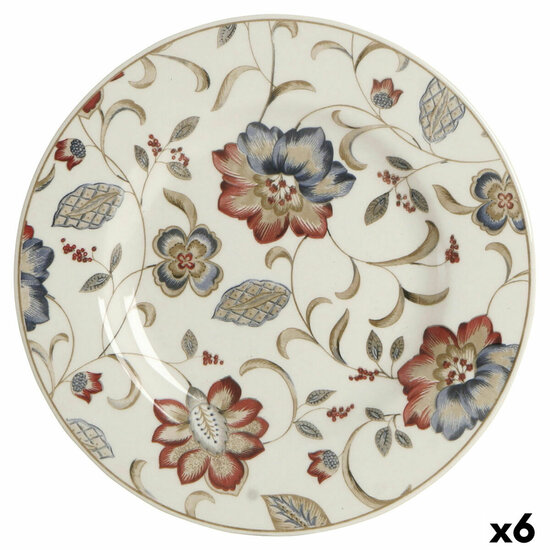 Dessertbord Queen&acute;s By Churchill Jacobean Gebloemd Keramisch Porslin 21,3 cm (6 Stuks) 1