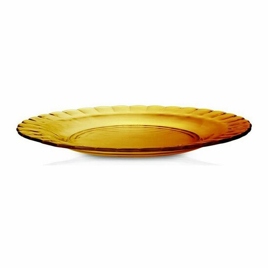 Dinerbord Duralex Picardie Kristal Amber &oslash; 26 x 2 cm 2