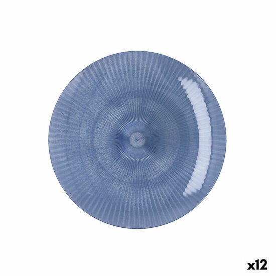 Dinerbord Quid Sunset Blauw Plastic 19 cm (12 Stuks) 1